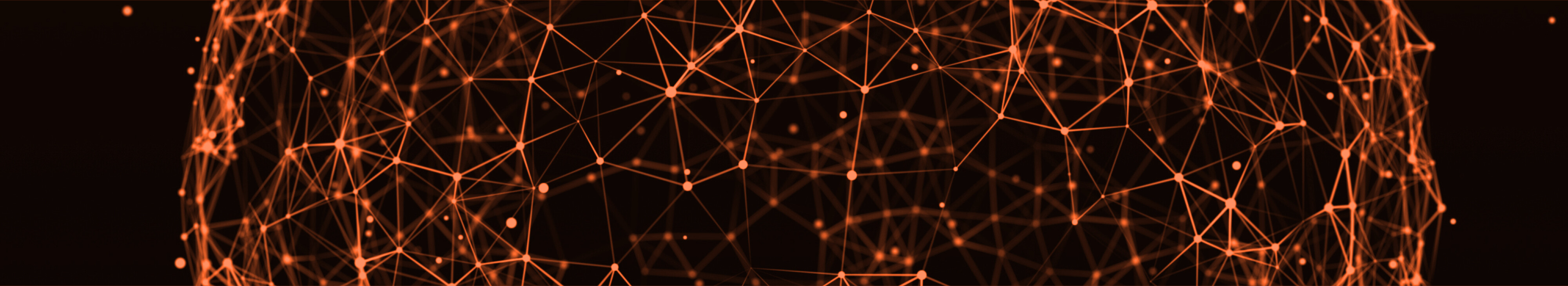 Abstrakte Darstellung von Menschen in Bewegung mit blauen und violetten Silhouetten vor einem futuristischen Hintergrund. Symbolisiert HR-Entwicklung, Dynamik und den menschlichen Faktor im beruflichen Kontext.